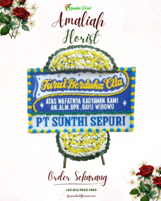 Papan Bunga Duka di Papusungan